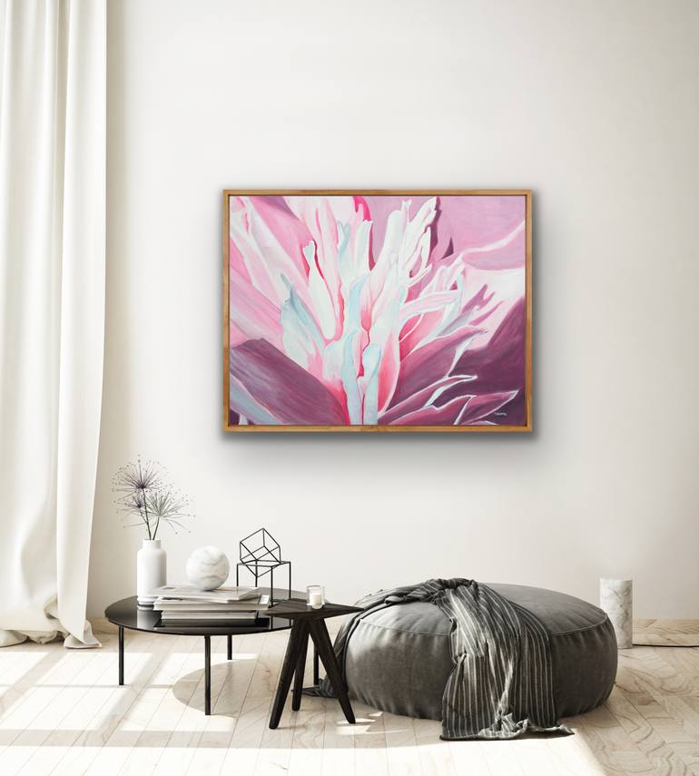 Original Expressionism Floral Painting by Teresa Bristol