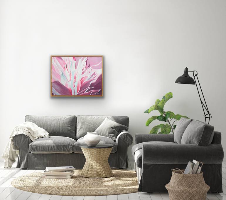 Original Expressionism Floral Painting by Teresa Bristol