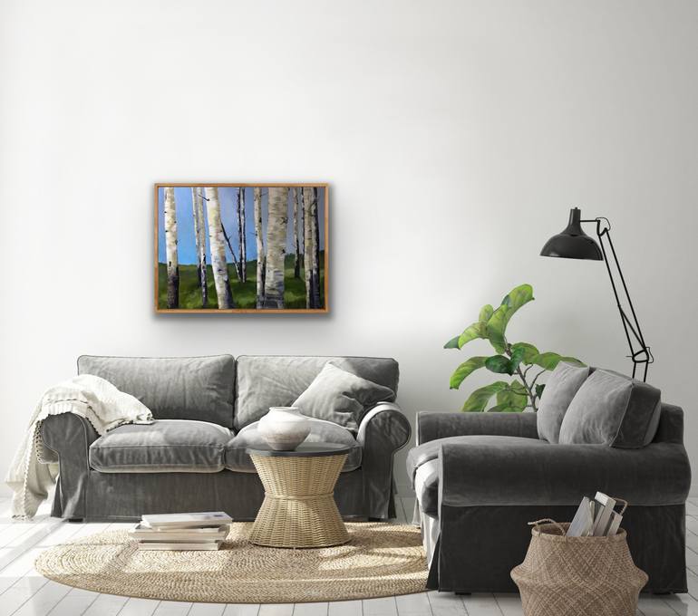 Original Modern Landscape Painting by Teresa Bristol