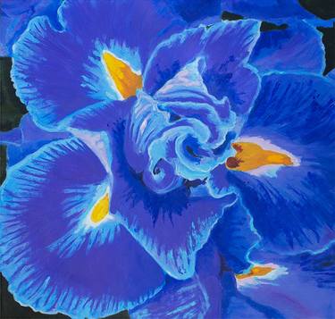 Saatchi Art Artist Teresa Bristol; Paintings, “Iris My Case” #art