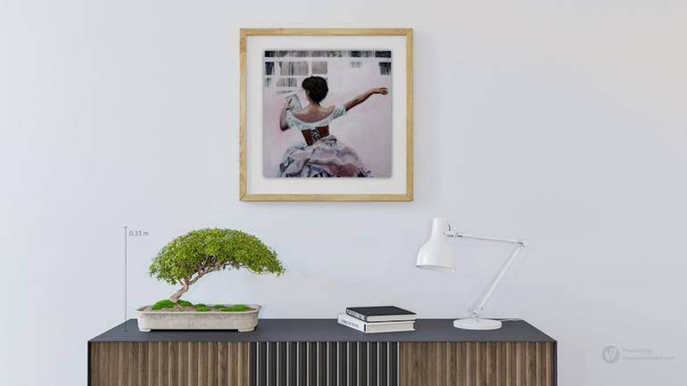Original Figurative Cinema Painting by ТAtiana Nadvornaia