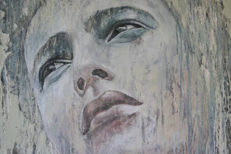 Original Portrait Painting by Greetje van den Heiligenberg