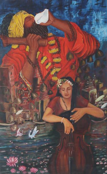 Print of Culture Paintings by Bhamidipati Venkata bv