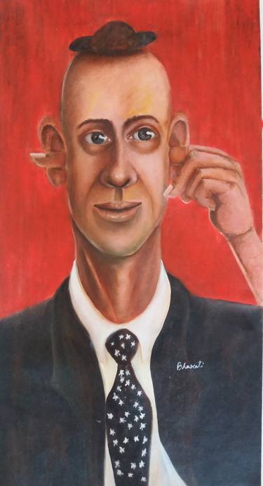 Print of Portraiture Humor Paintings by Bhamidipati Venkata bv