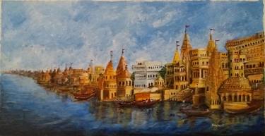 Original Cities Paintings by Bhamidipati Venkata bv
