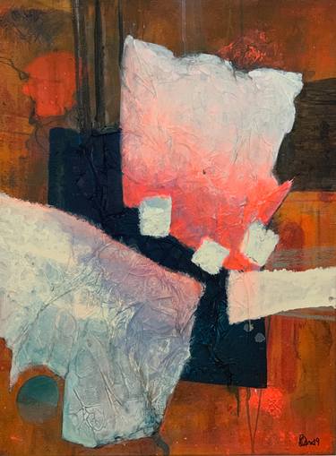 Original Fine Art Abstract Paintings by Brigitte Stüwe