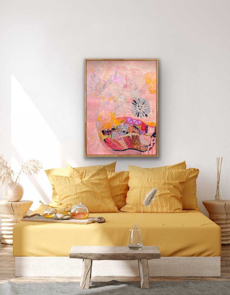 Original Contemporary Abstract Painting by Marti Leroux