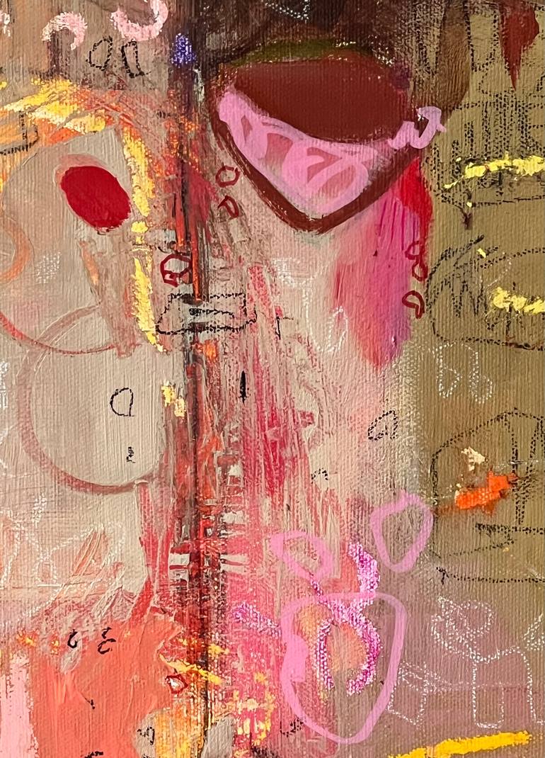 Original Abstract Painting by Marti Leroux