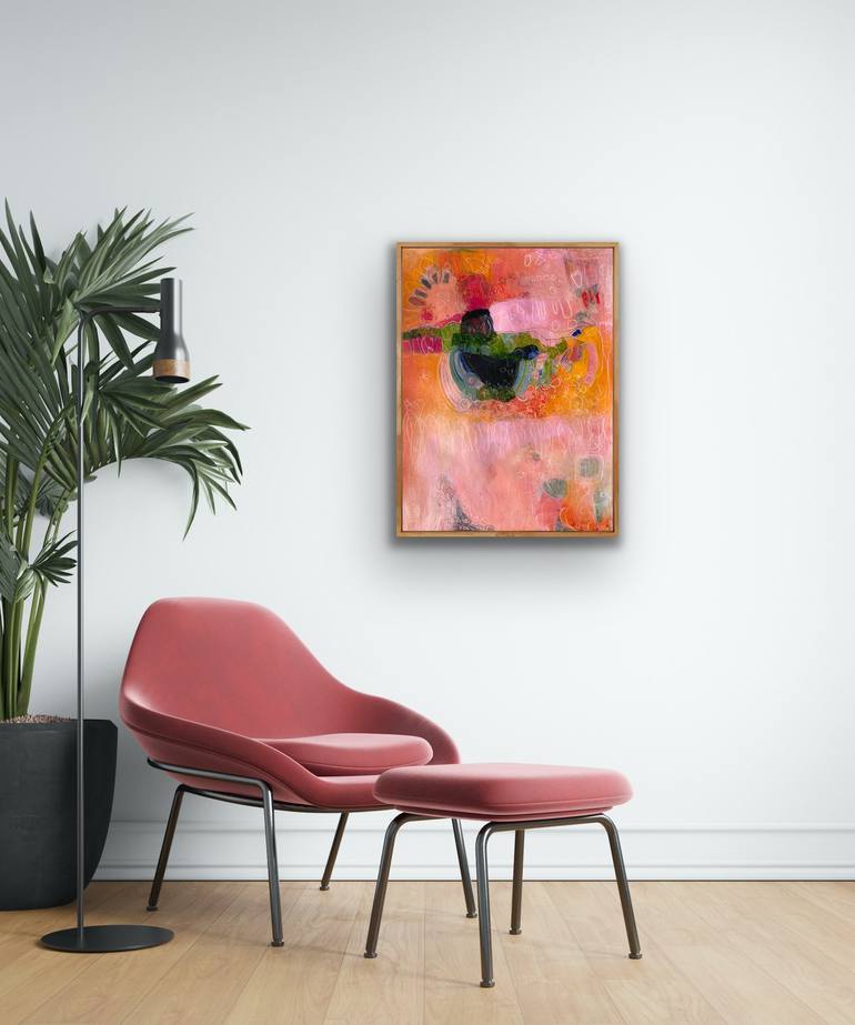 Original Abstract Painting by Marti Leroux