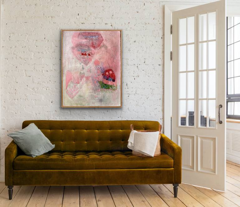 Original Modern Abstract Painting by Marti Leroux