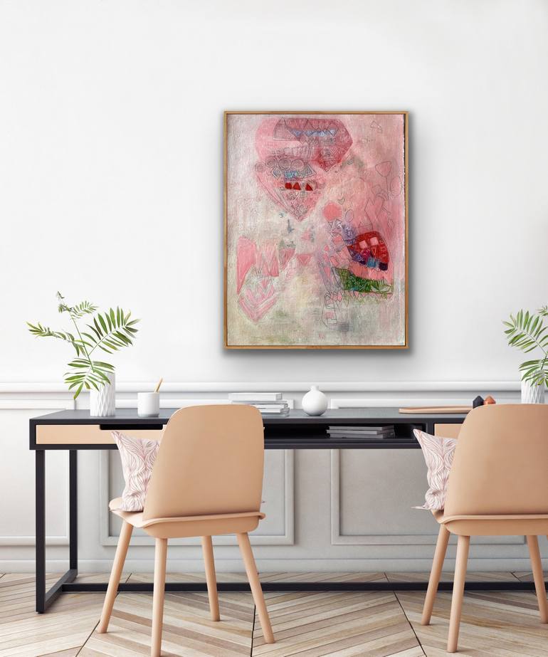 Original Modern Abstract Painting by Marti Leroux