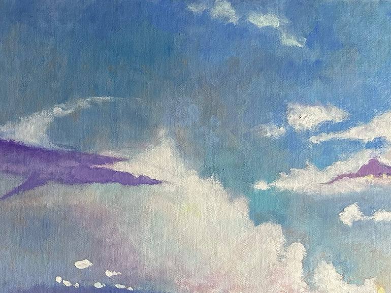 Original Conceptual Landscape Painting by Catherine Twomey