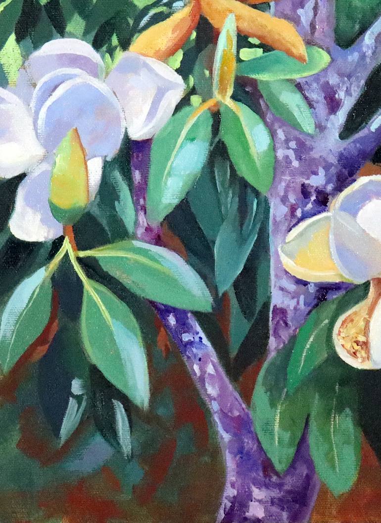 Original Conceptual Landscape Painting by Catherine Twomey