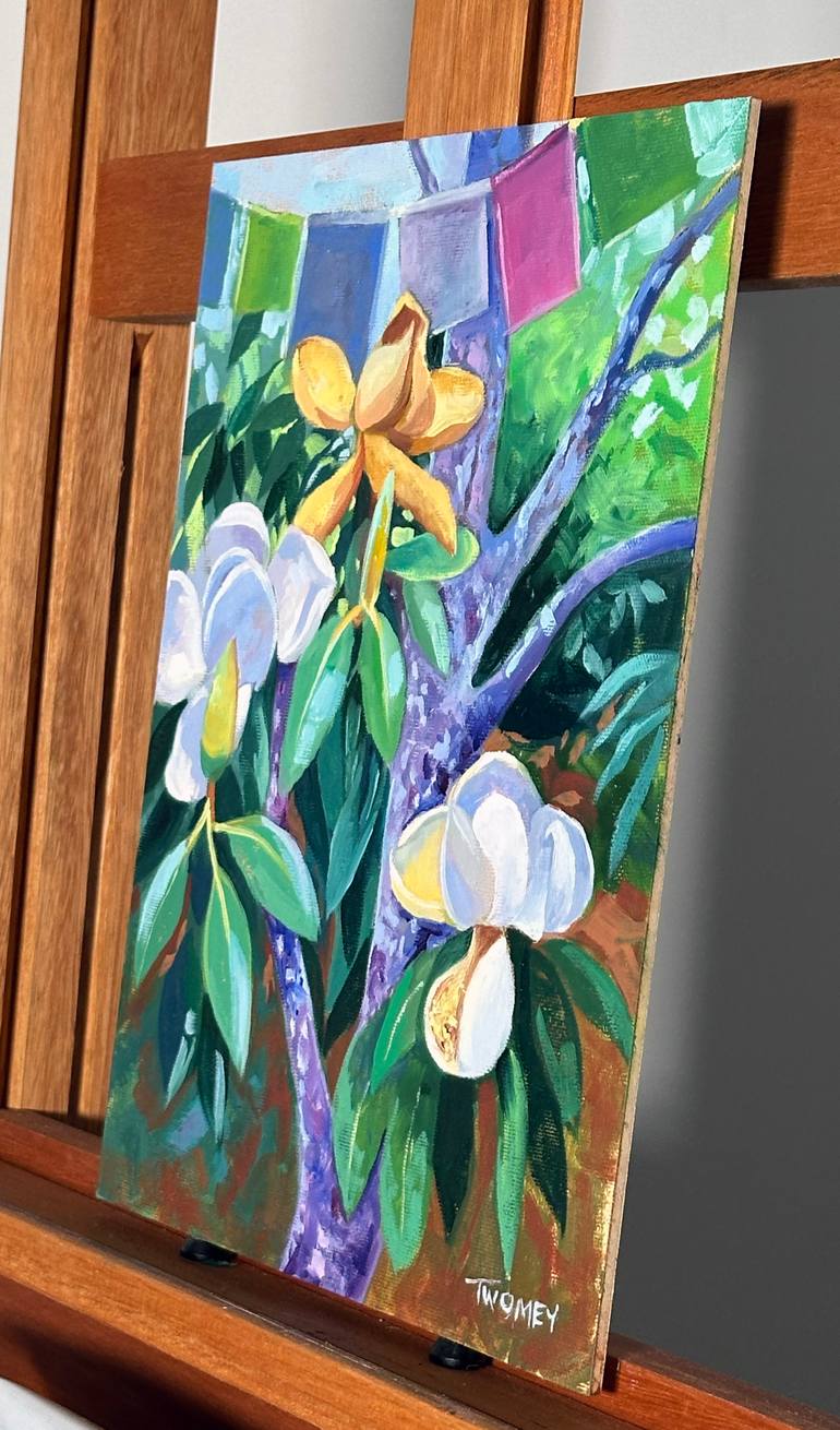 Original Conceptual Landscape Painting by Catherine Twomey