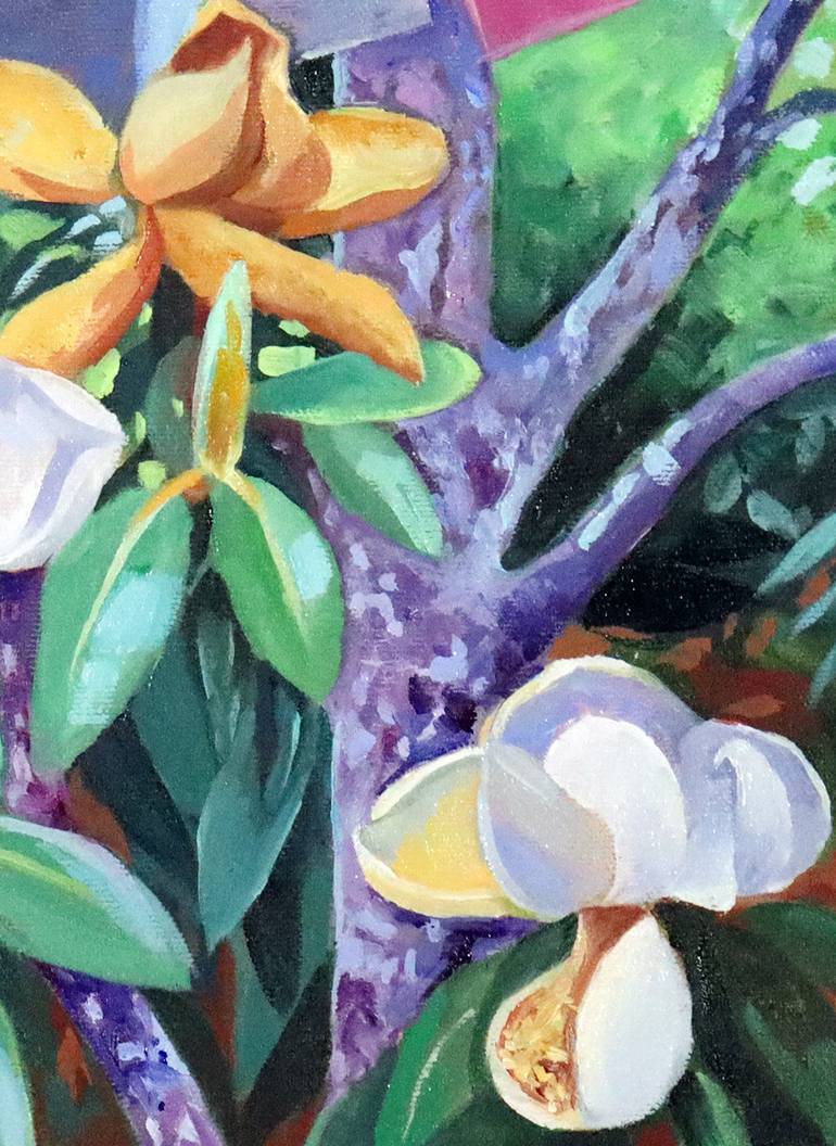 Original Conceptual Landscape Painting by Catherine Twomey