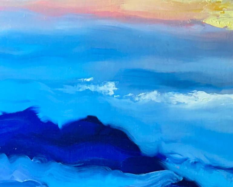 Original Abstract Expressionism Abstract Painting by Catherine Twomey