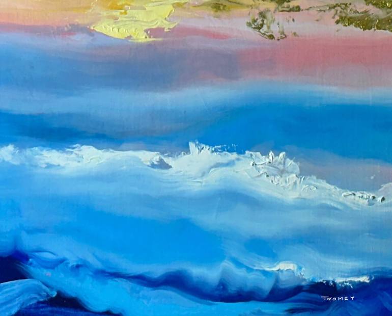 Original Abstract Expressionism Abstract Painting by Catherine Twomey