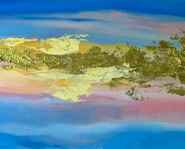 Original Abstract Expressionism Abstract Painting by Catherine Twomey