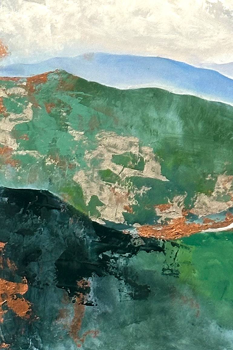 Original Abstract Landscape Painting by Catherine Twomey