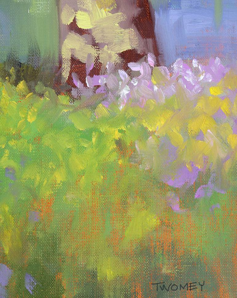 Original Conceptual Landscape Painting by Catherine Twomey