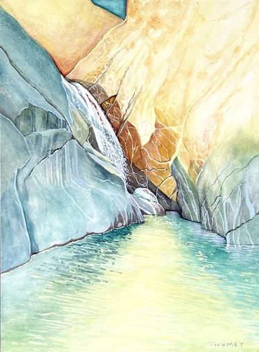 Original Conceptual Landscape Paintings by Catherine Twomey