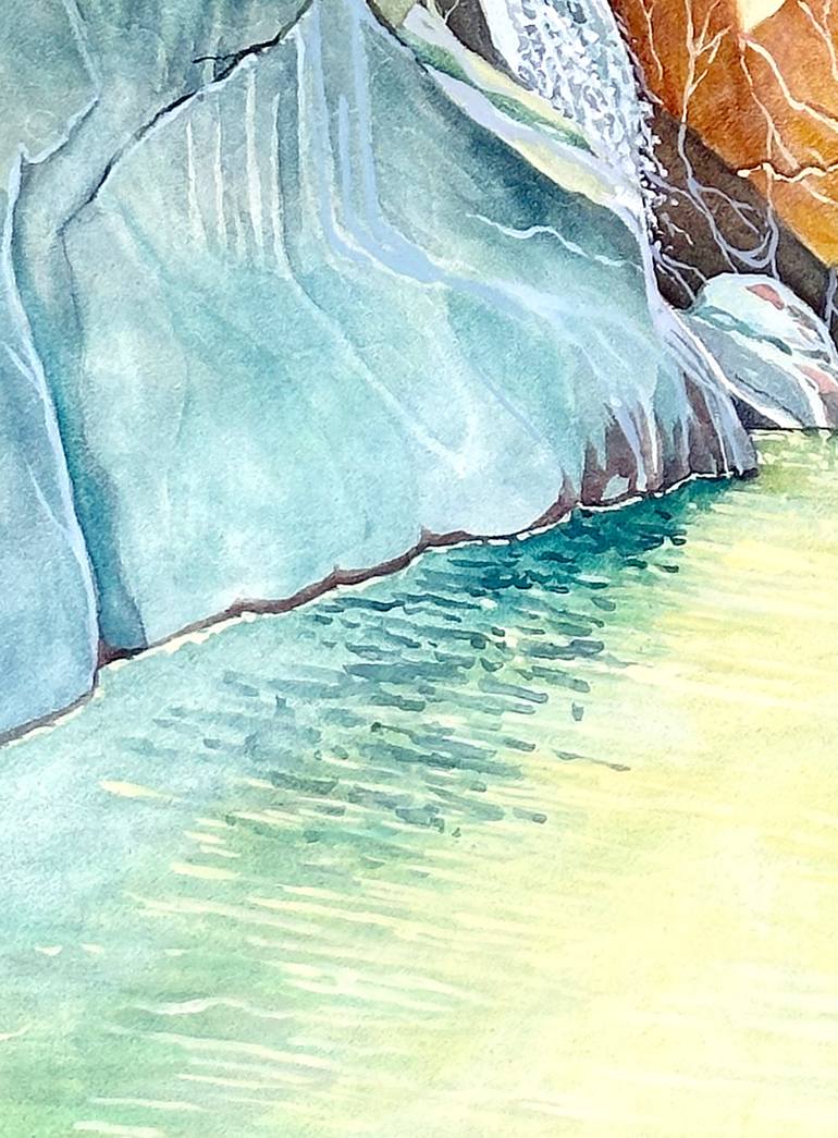 Original Classicism Landscape Painting by Catherine Twomey