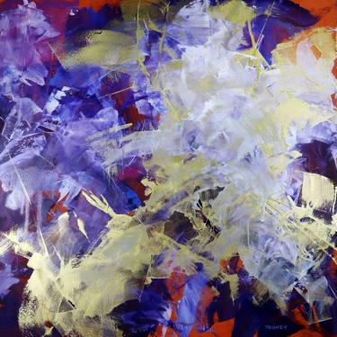 Original Abstract Expressionism Abstract Painting by Catherine Twomey