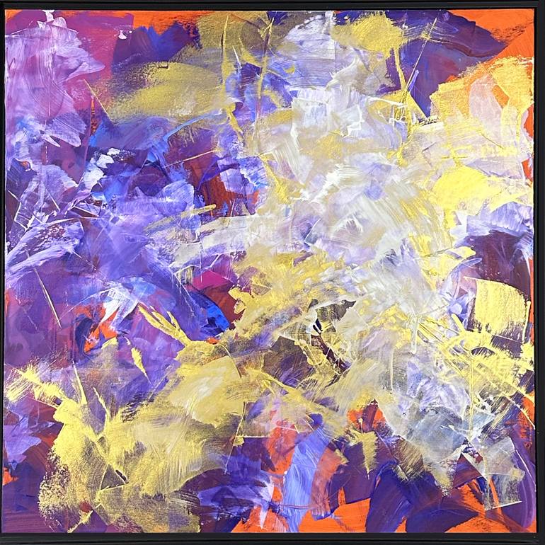 Original Abstract Expressionism Abstract Painting by Catherine Twomey