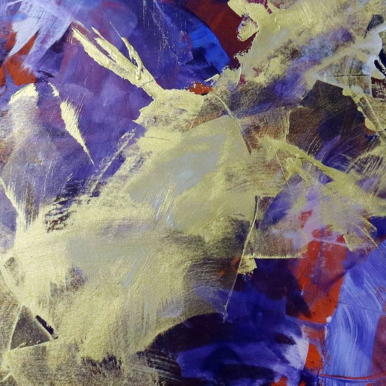 Original Abstract Expressionism Abstract Painting by Catherine Twomey