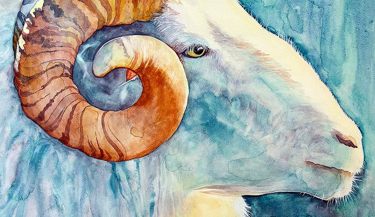 Original Classicism Animal Painting by Catherine Twomey