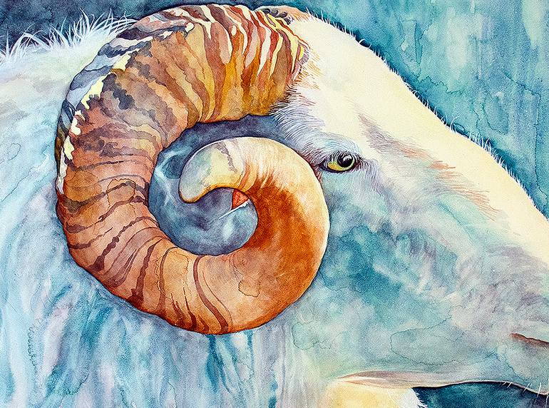 Original Classicism Animal Painting by Catherine Twomey