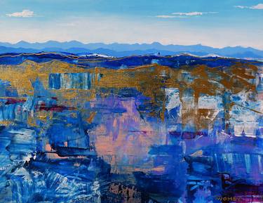 Original Abstract Landscape Paintings by Catherine Twomey