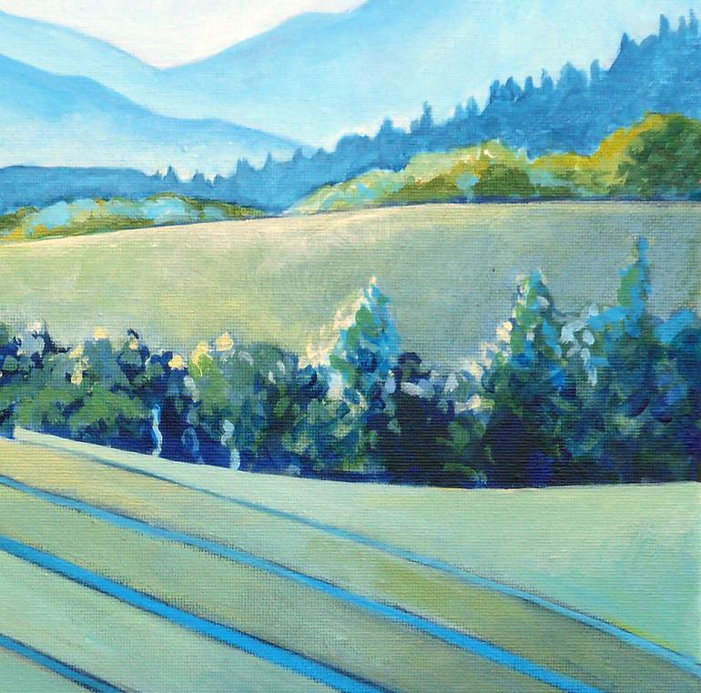 Original Abstract Expressionism Landscape Painting by Catherine Twomey