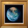 Blue Marble Earth Framed