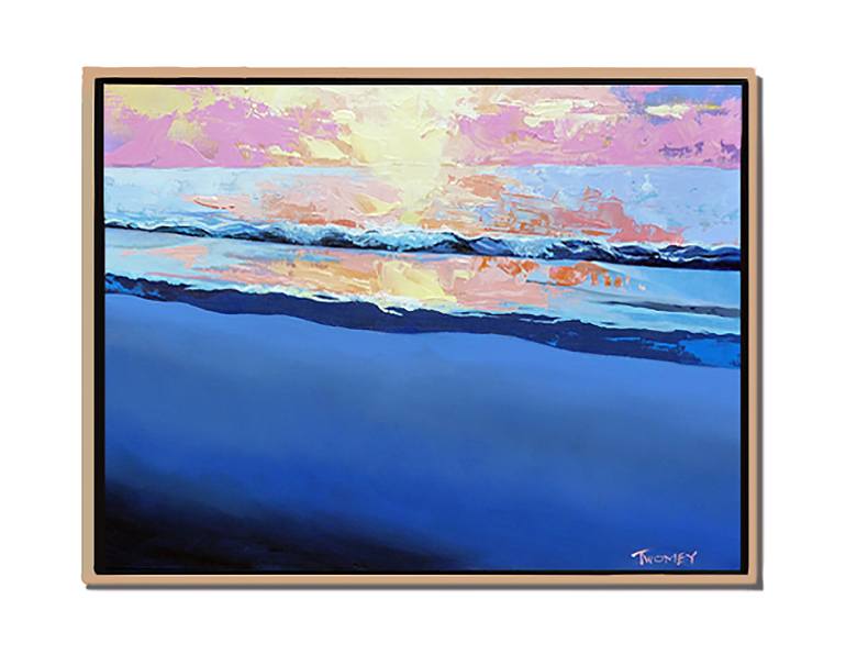 Original Conceptual Seascape Painting by Catherine Twomey