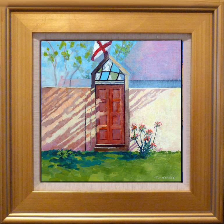 Original Conceptual Landscape Painting by Catherine Twomey