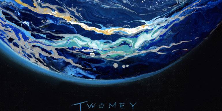 Original Abstract Nature Painting by Catherine Twomey