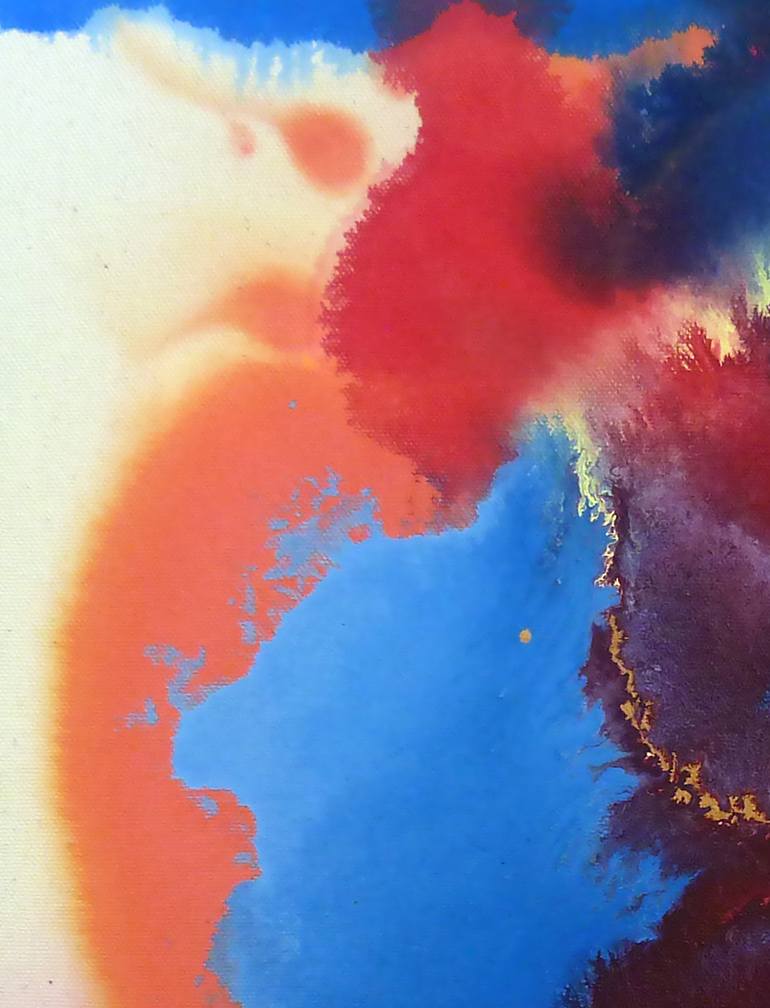 Original Abstract Expressionism Abstract Painting by Catherine Twomey