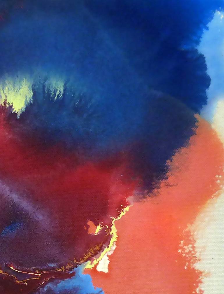 Original Abstract Expressionism Abstract Painting by Catherine Twomey