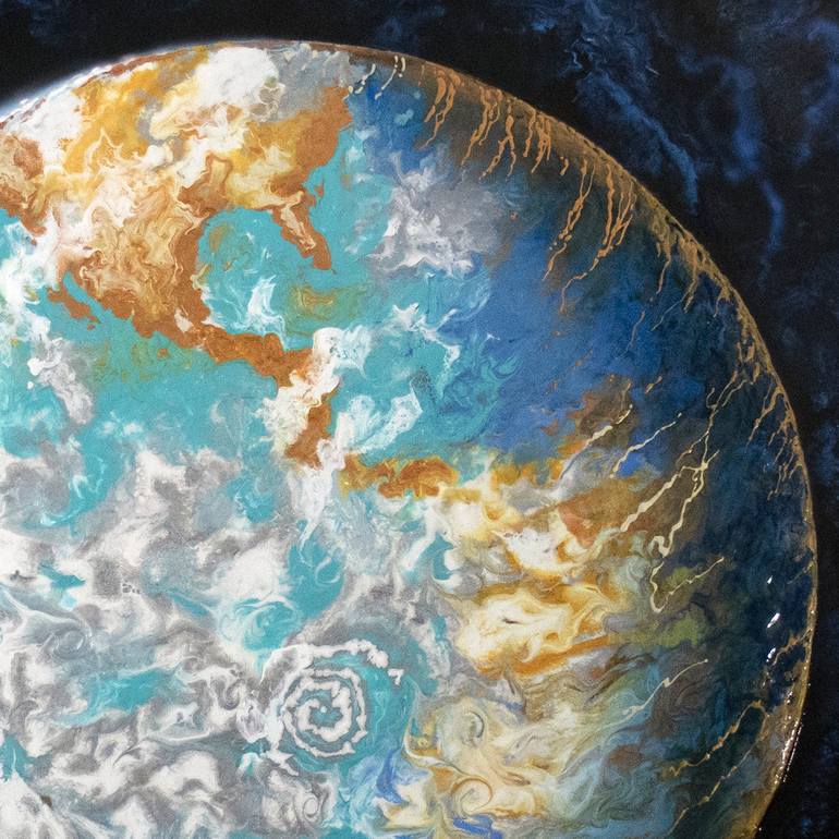 Original Conceptual Nature Painting by Catherine Twomey