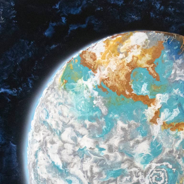 Original Conceptual Nature Painting by Catherine Twomey