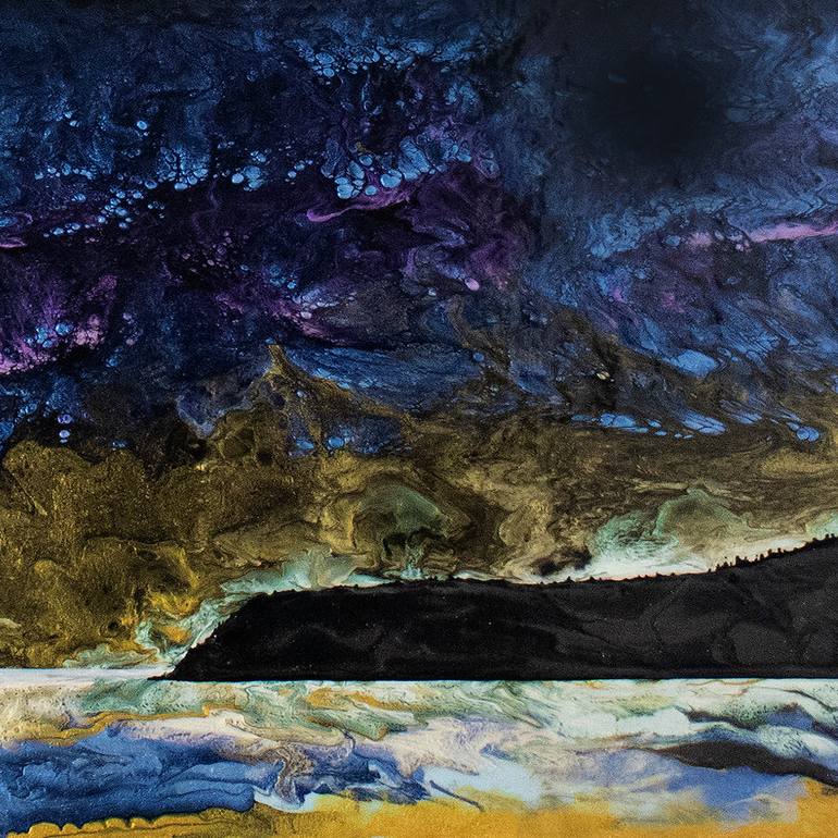 Original Conceptual Abstract Painting by Catherine Twomey