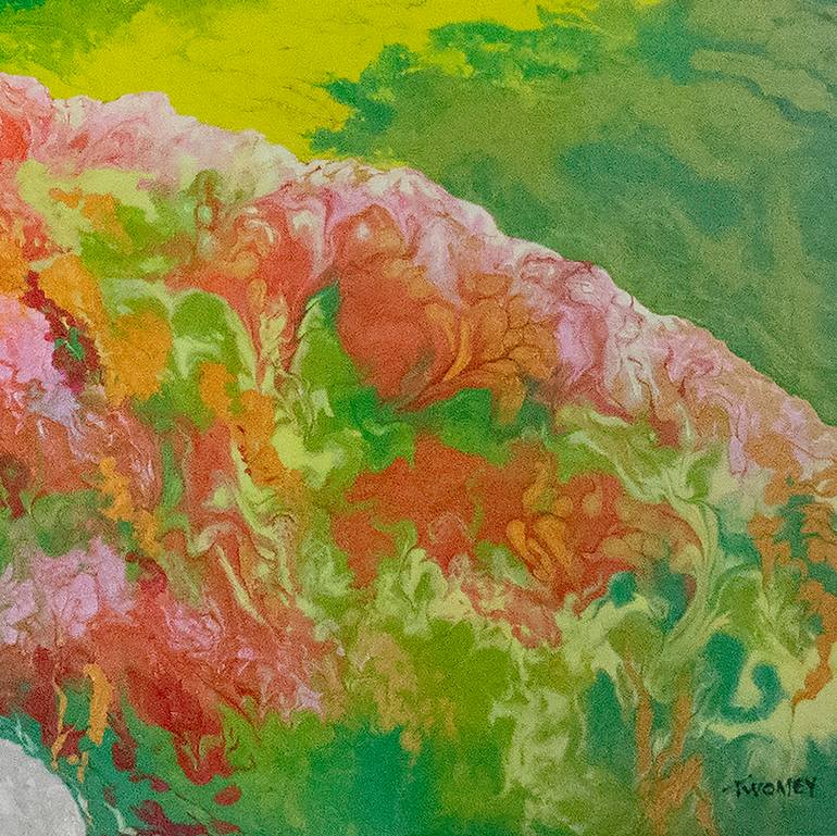 Original Conceptual Landscape Painting by Catherine Twomey