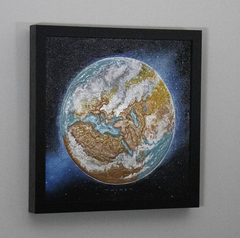 Original Outer Space Painting by Catherine Twomey