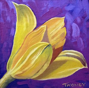 Saatchi Art Artist Catherine Twomey; Paintings, “Yellow Lily No. 3” #art