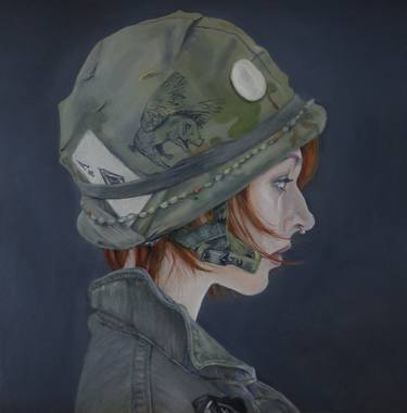 Original Realism People Paintings by Ryan Oneill