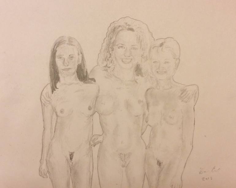 Family Nude Art Photo