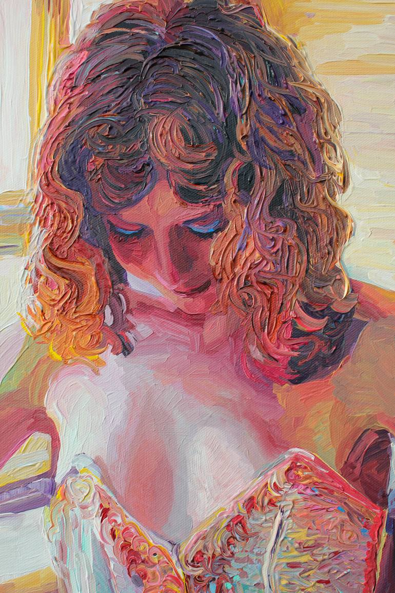 Original Impressionism Portrait Painting by Seth Couture