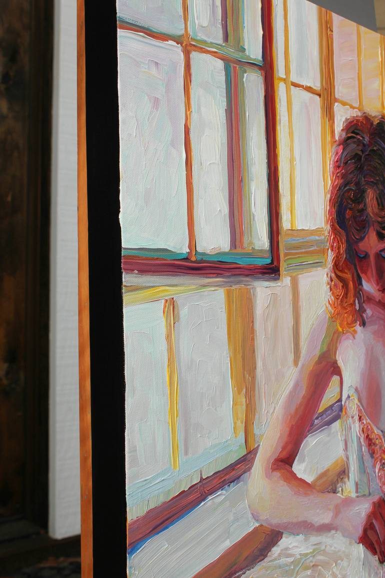 Original Impressionism Portrait Painting by Seth Couture