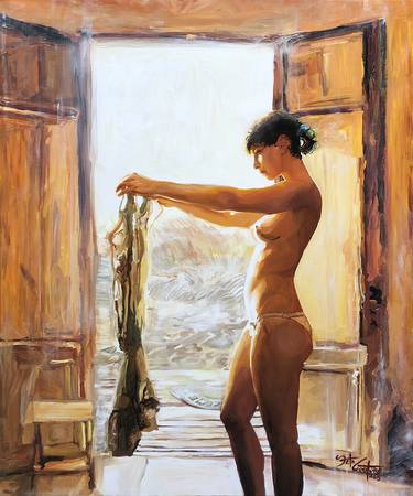 Original Nude Painting by Seth Couture